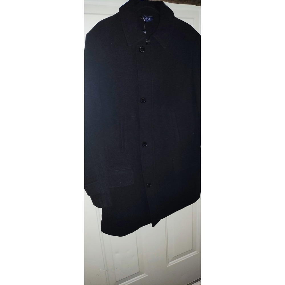 John Blair Fine Menswear Men's Wool Coat Size M NEW